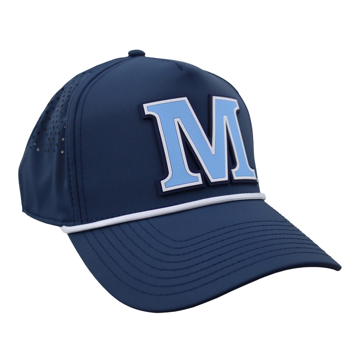 Block M Curved 5 Panel Hat